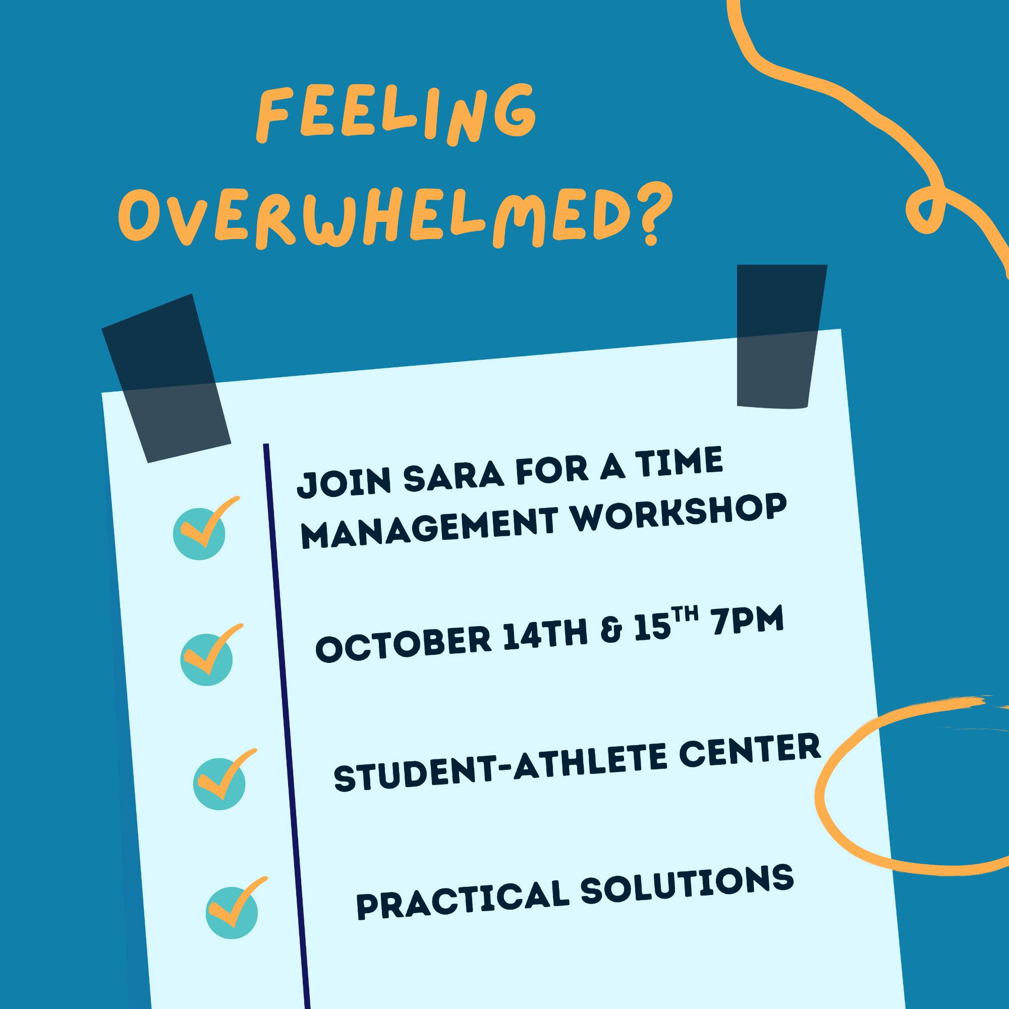 Time management event